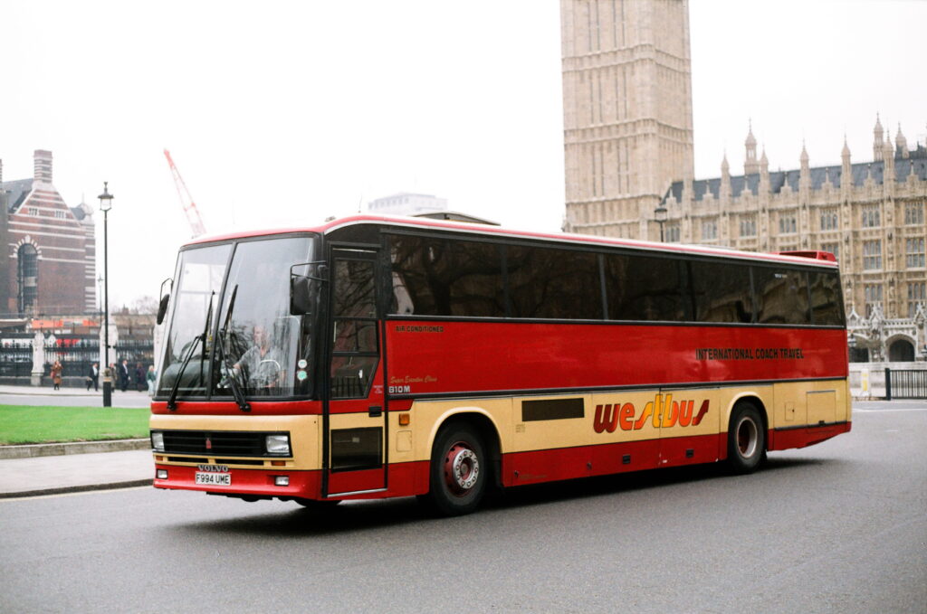 F994 UME, 1989 Volvo B10M Duple 340.