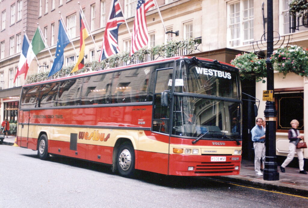 K508 WNR, 1993 Volvo B10M Jonckheere Deauville.