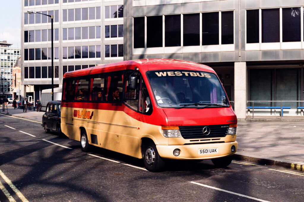 S501 UAK, 1998 Mercedes-Benz Plaxton Cheetah.